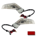 Picture of Oracle 05-13 Chevrolet Corvette C6 Concept Side Mirrors - Ghosted - Torch Red GKZ