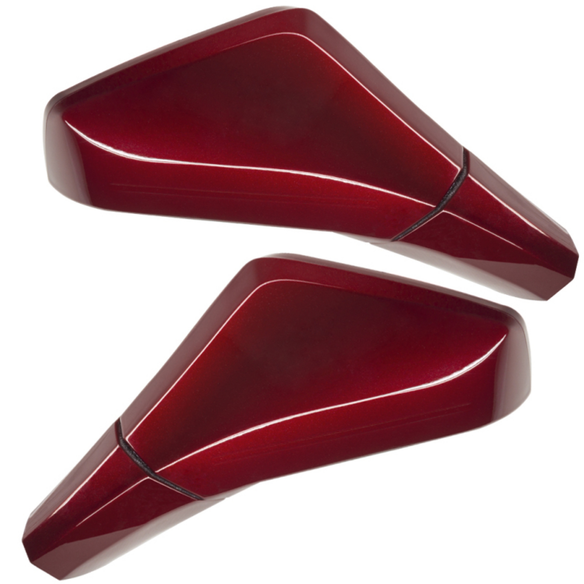 Picture of Oracle 05-13 Chevy Corvette C6 XM Concept Side Mirrors - Ghosted - Monterey Red 301N