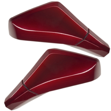 Picture of Oracle 05-13 Chevy Corvette C6 XM Concept Side Mirrors - Ghosted - Monterey Red 301N