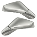Picture of Oracle 05-13 Chevy Corvette C6 XM Concept Side Mirrors - Light Tarnished Silver Metallic 67U