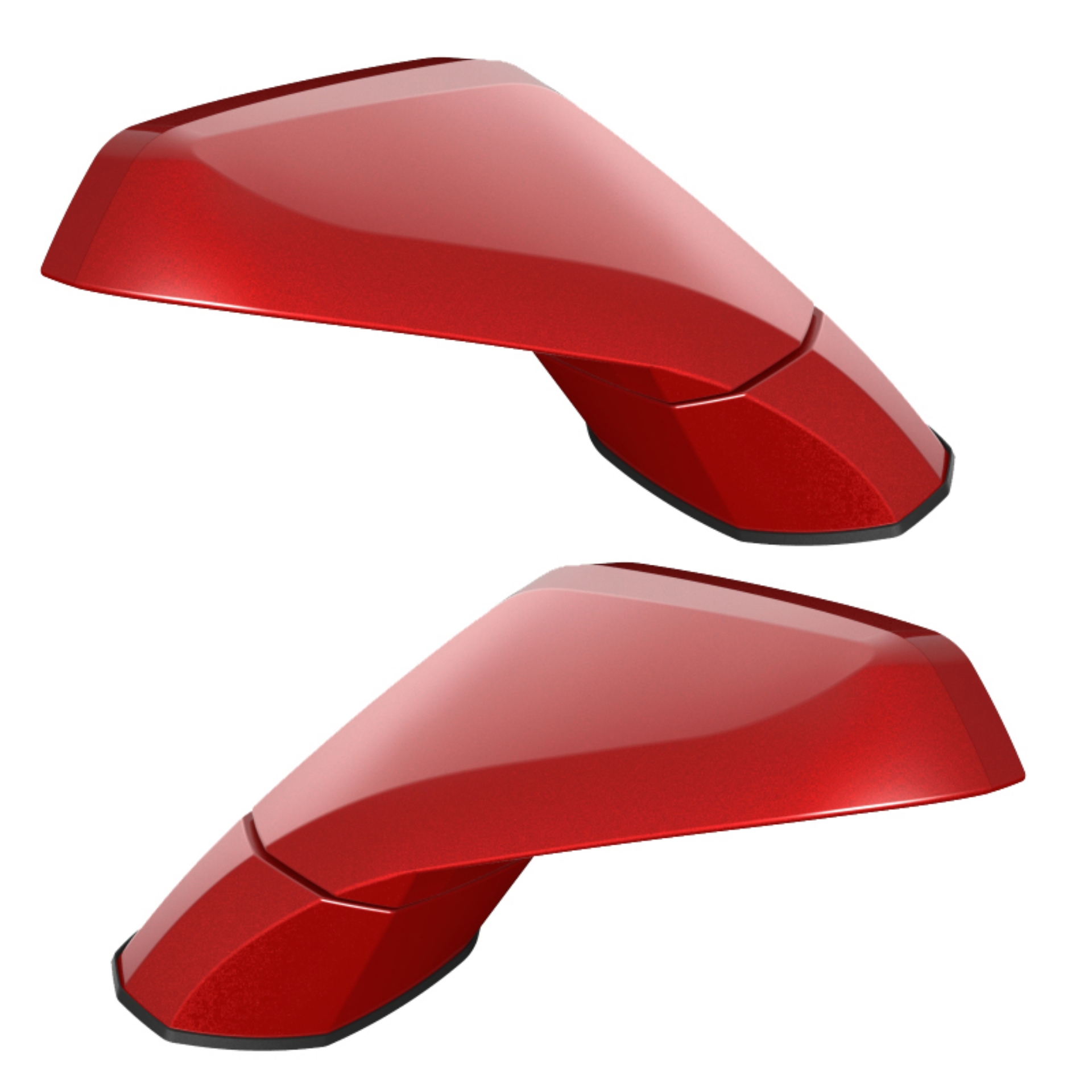 Picture of Oracle 05-13 Chevy Corvette C6 XM Concept Side Mirrors - Ghosted - Precision Red 946L