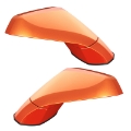 Picture of Oracle 05-13 Chevy Corvette C6 XM Concept Side Mirrors - Ghosted - Daytona Sunset Orange G8F