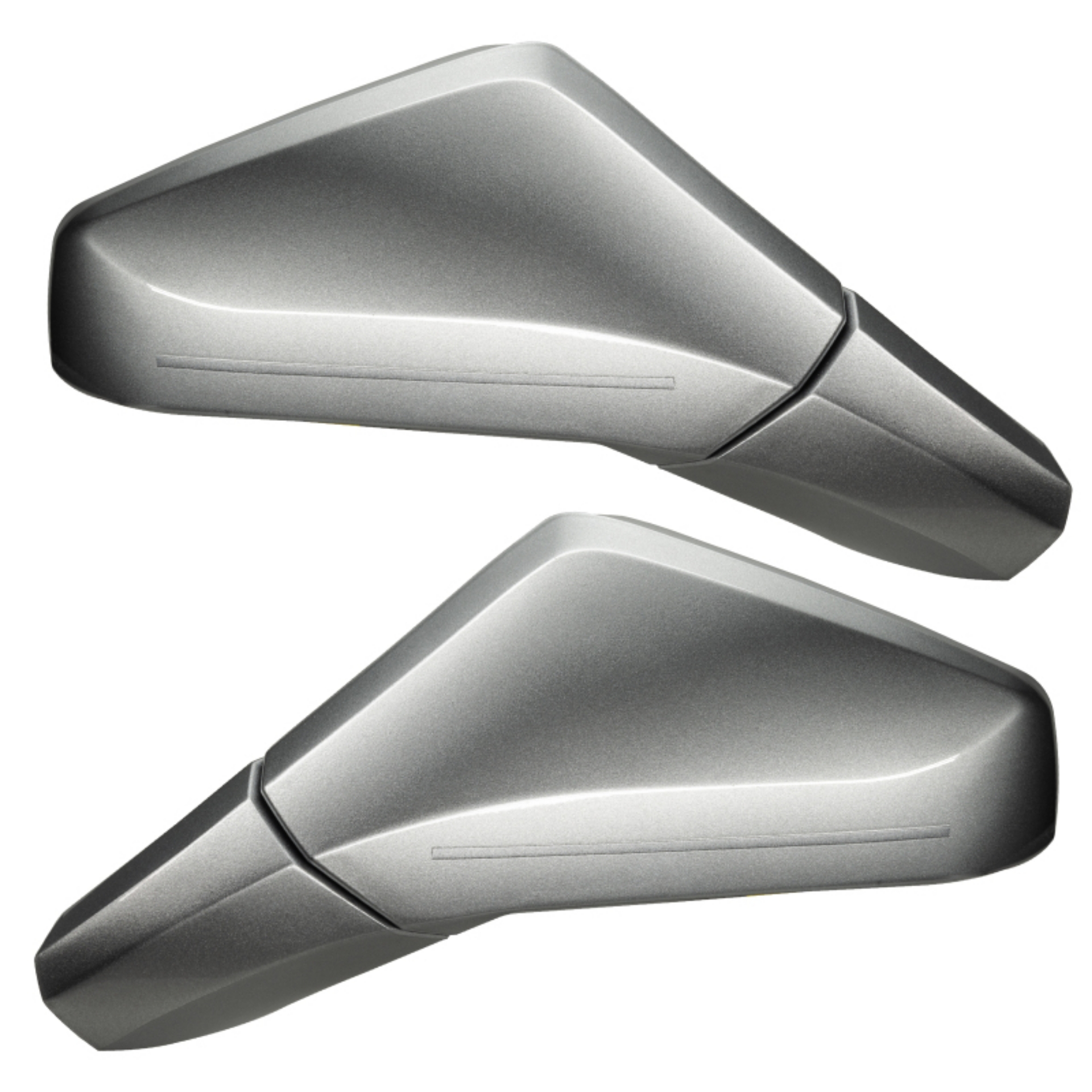 Picture of Oracle 05-13 Chevy Corvette C6 XM Concept Side Mirrors - Ghosted - Switchblade Silver Metallic GAN