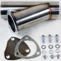 Picture of Granatelli 2-5in Stainless Steel Manual Exhaust Cutout