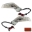 Picture of Oracle 05-13 Chevy Corvette C6 XM Concept Side Mirrors - Ghosted - Inferno Orange Metallic GCR
