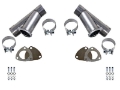 Picture of Granatelli 4-0in Stainless Steel Manual Dual Exhaust Cutout