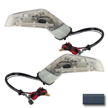 Picture of Oracle 05-13 Chevy Corvette C6 XM Concept Side Mirrors - Ghosted - Sonic Blue Metallic GLB