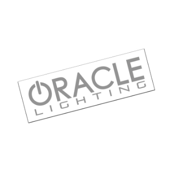 Picture of Oracle Decal 12in - Reflected Silver