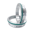 Picture of Granatelli Aluminum Dual Seal Clamp 4-0in Weld-on Ferrule Set