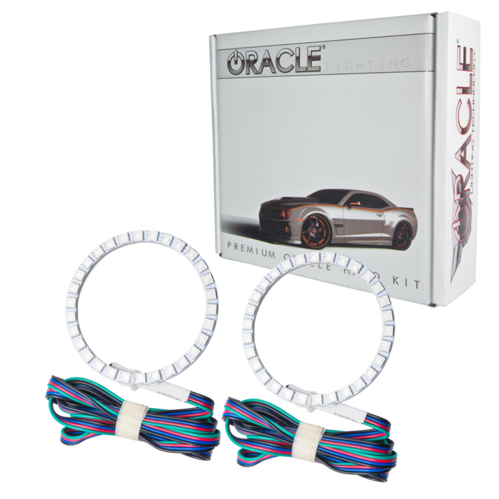 Picture of Oracle GMC Denali 07-10 LED Fog Halo Kit - ColorSHIFT