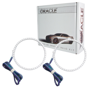 Picture of Oracle GMC Sierra 08-13 LED Fog Halo Kit - ColorSHIFT