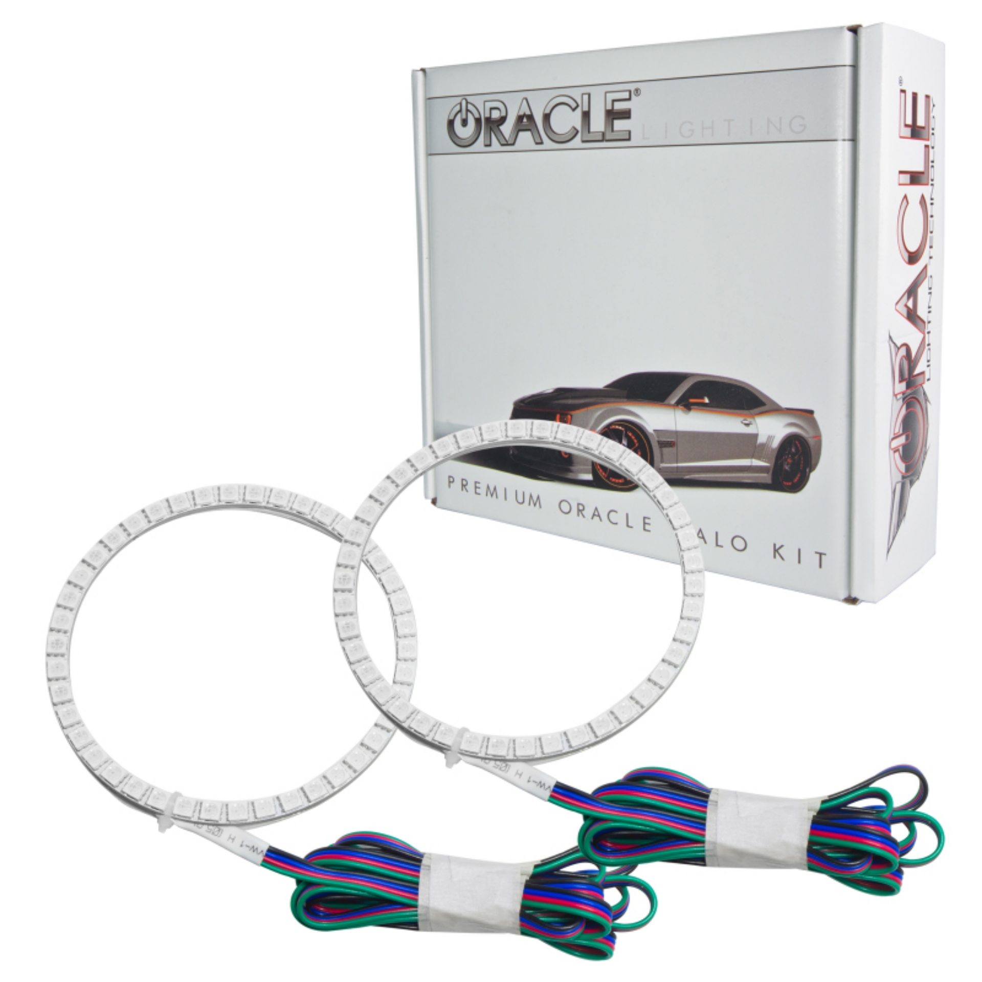 Picture of Oracle Toyota Sequoia 08-16 LED Fog Halo Kit - ColorSHIFT