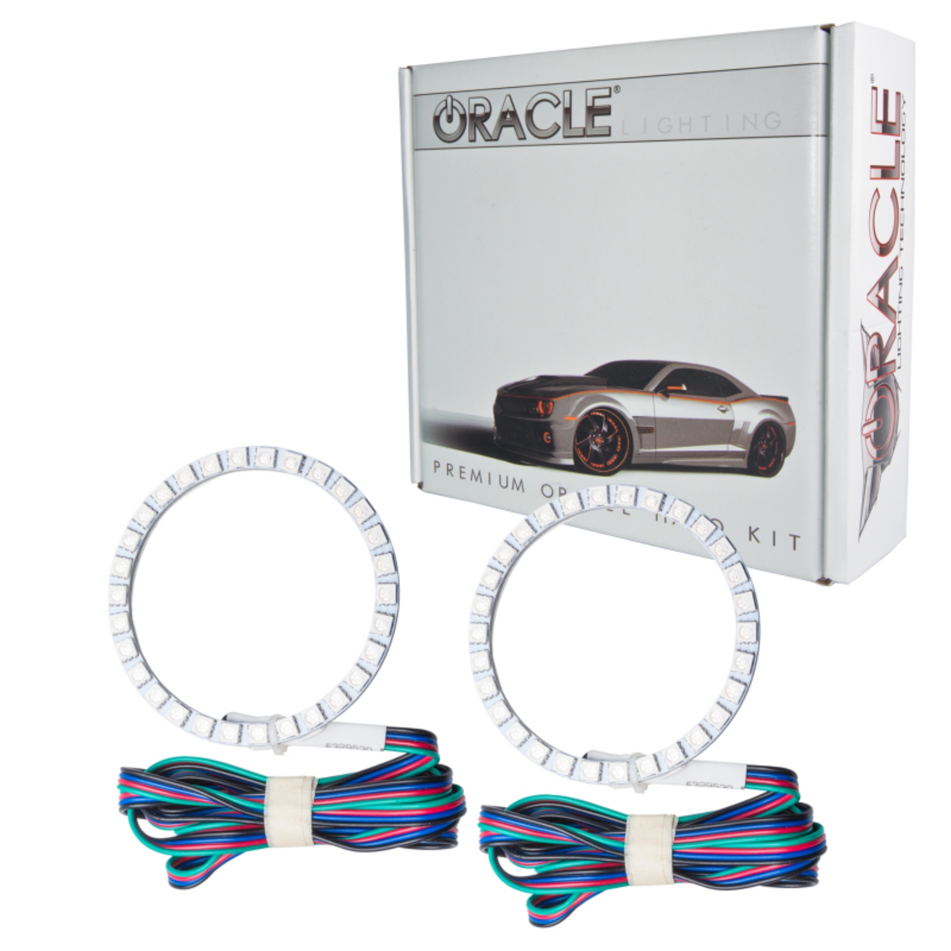 Picture of Oracle Ford Ranger 01-03 LED Fog Halo Kit - ColorSHIFT
