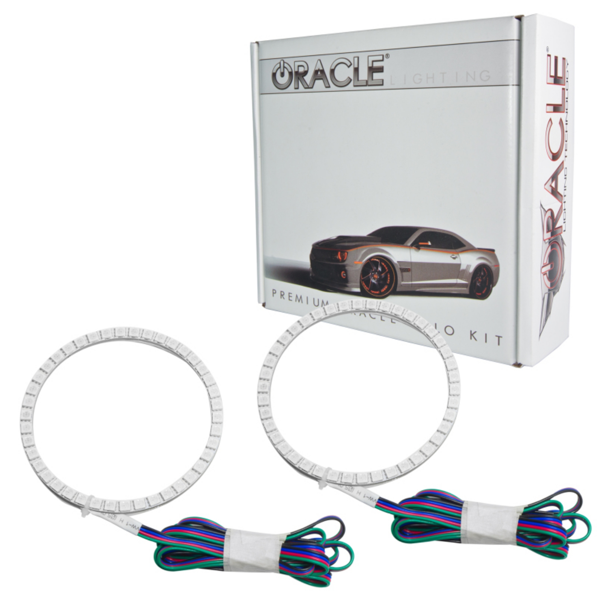 Picture of Oracle Dodge Durango 98-03 LED Fog Halo Kit - ColorSHIFT