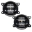 Picture of Oracle 4in High Performance LED Fog Light Pair - 6000K