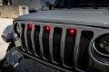 Picture of Oracle Pre-Runner Style LED Grille Kit for Jeep Gladiator JT - Red