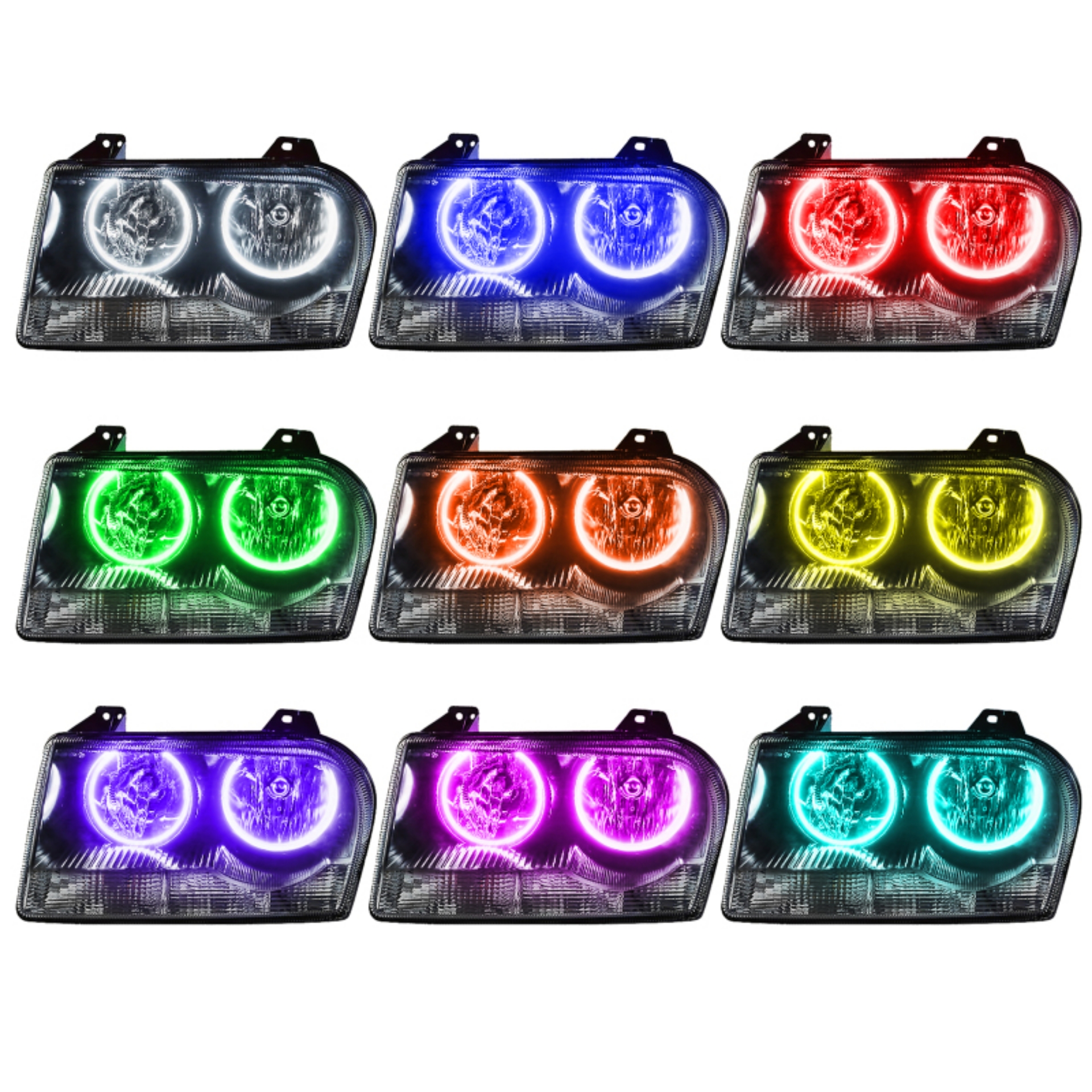 Picture of Oracle 05-10 Chrysler 300 V6 SMD HL - ColorSHIFT w- Simple Controller
