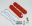 Picture of Granatelli 96-22 GM LS Tall Valve Cover w-Integral Angled Coil Mounts - Red Wrinkle Pair