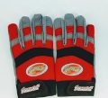 Picture of Granatelli Large Mechanics Work Gloves - Red-Gray-Black