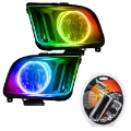 Picture of Oracle 05-09 Ford Mustang SMD HL - ColorSHIFT w- RF Controller
