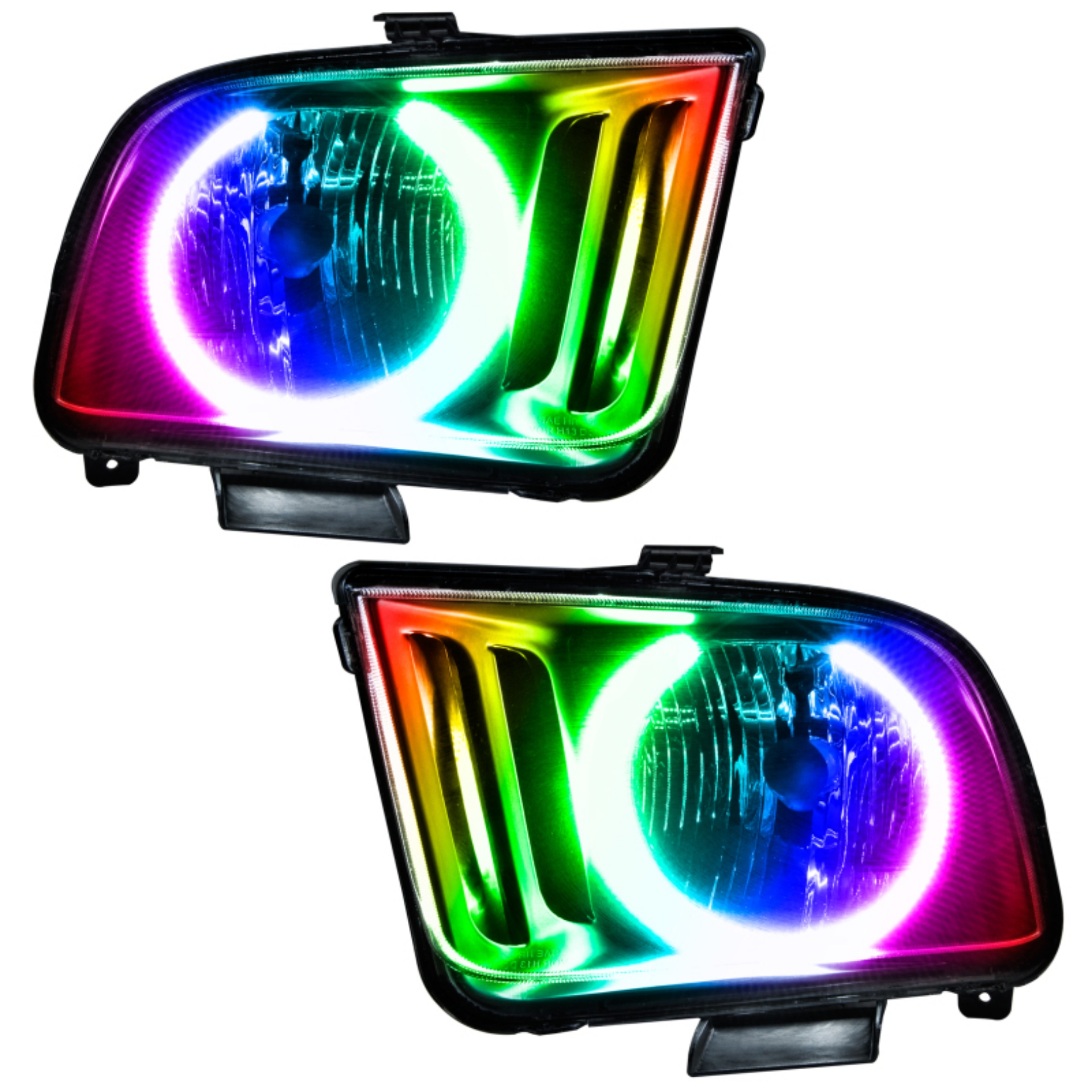 Picture of Oracle 05-09 Ford Mustang SMD HL - ColorSHIFT w- Simple Controller