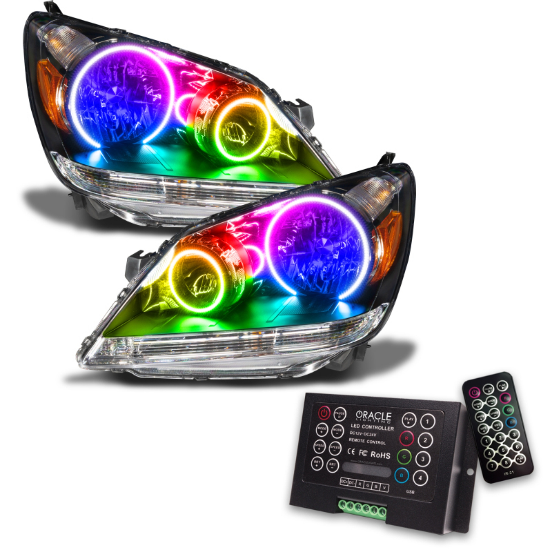 Picture of Oracle 05-07 Honda Odyssey SMD HL - ColorSHIFT w- 2-0 Controller