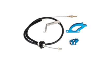 Picture of Granatelli 79-04 Ford 4-6L Adjustable Clutch Quadrant Kit w-Billet Quad Fixed Cable-Firewall Adj