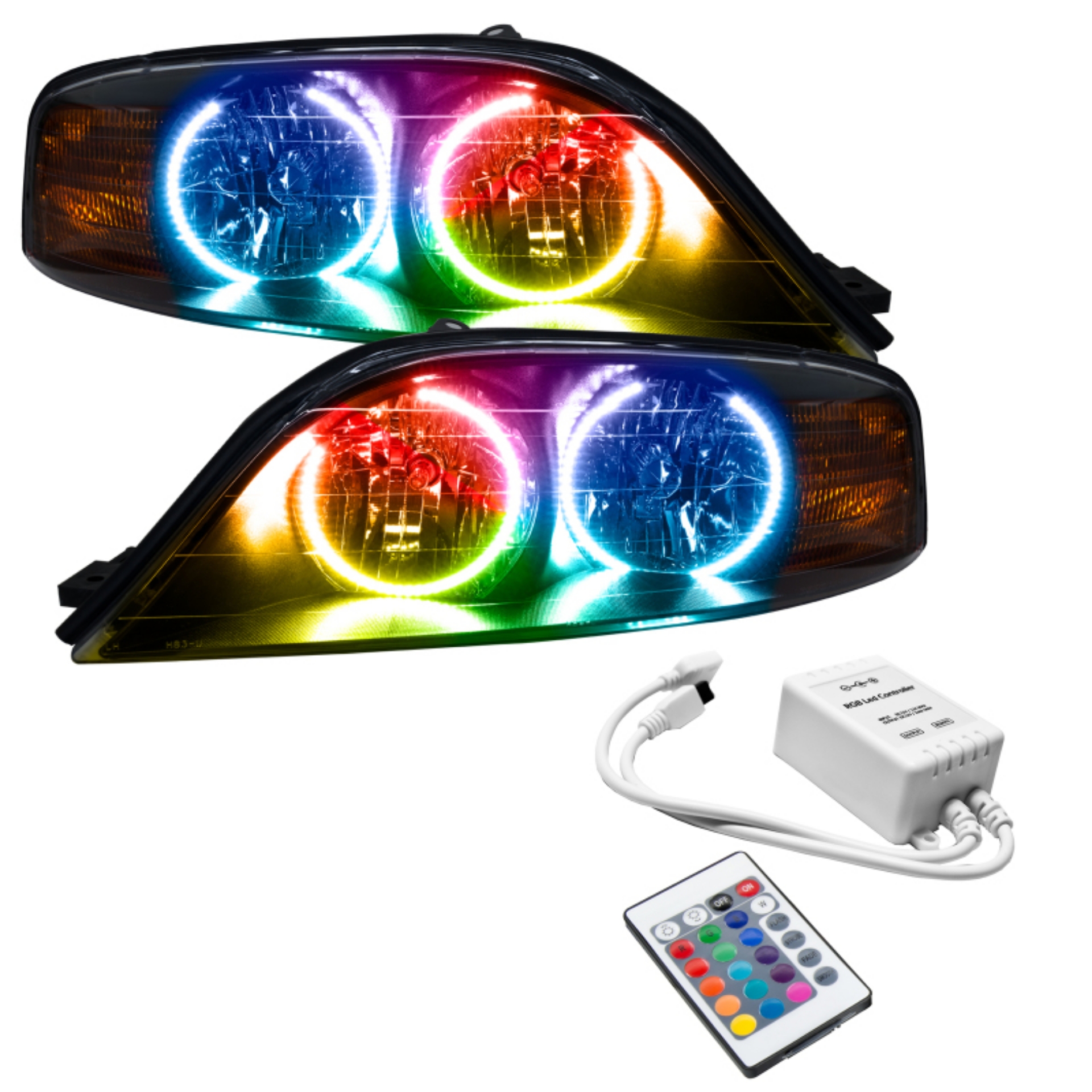 Picture of Oracle 00-02 Lincoln LS SMD HL - ColorSHIFT w- Simple Controller