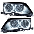Picture of Oracle 02-05 BMW 3 Series SMD HL - Black - ColorSHIFT w- BC1 Controller