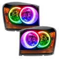 Picture of Oracle 04-06 Dodge Durango SMD HL - Black - ColorSHIFT w-o Controller