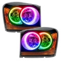 Picture of Oracle 04-06 Dodge Durango SMD HL - Black - ColorSHIFT w- BC1 Controller