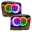 Picture of Oracle 04-06 Dodge Durango SMD HL - Black - ColorSHIFT w- BC1 Controller