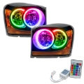 Picture of Oracle 04-06 Dodge Durango SMD HL - Black - ColorSHIFT w- Simple Controller
