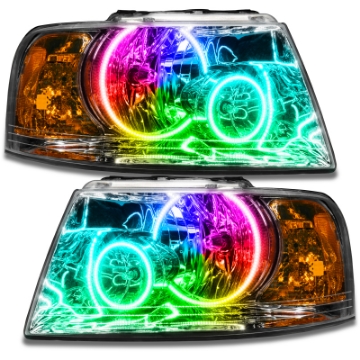 Picture of Oracle 03-06 Ford Expedition SMD HL - Chrome - ColorSHIFT w-o Controller