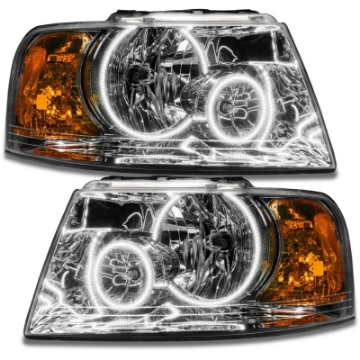 Picture of Oracle 03-06 Ford Expedition SMD HL - Chrome - ColorSHIFT w- BC1 Controller