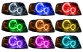 Picture of Oracle 03-06 Ford Expedition SMD HL - Black - ColorSHIFT w- Simple Controller
