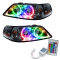 Picture of Oracle 05-11 Lincoln Town Car SMD HL Non-HID - ColorSHIFT w- Simple Controller