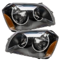 Picture of Oracle 05-07 Dodge Magnum SMD HL - Black - ColorSHIFT w- 2-0 Controller