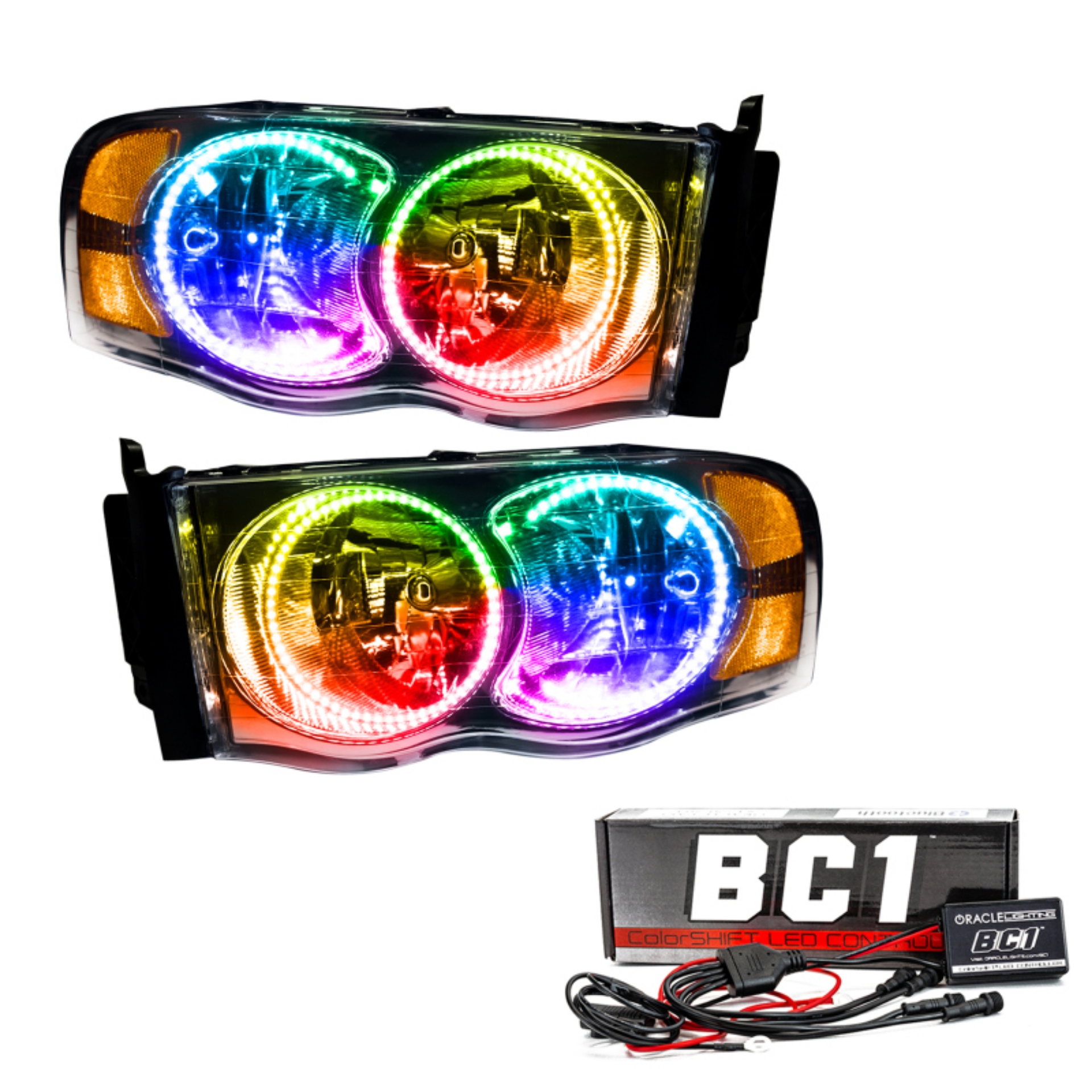 Picture of Oracle 02-05 Dodge Ram SMD HL - ColorSHIFT w- BC1 Controller