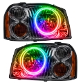 Picture of Oracle 01-04 Nissan Frontier SMD HL - Dual Halo - ColorSHIFT w-o Controller
