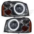 Picture of Oracle 01-04 Nissan Frontier SMD HL - Dual Halo - ColorSHIFT w- BC1 Controller
