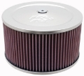 Picture of K&N Round Air Filter Assembly 5-125 in FLG - 9in OD - 6-375 in H w- Vent