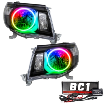 Picture of Oracle 05-11 Toyota Tacoma SMD HL - Black - ColorSHIFT w- BC1 Controller