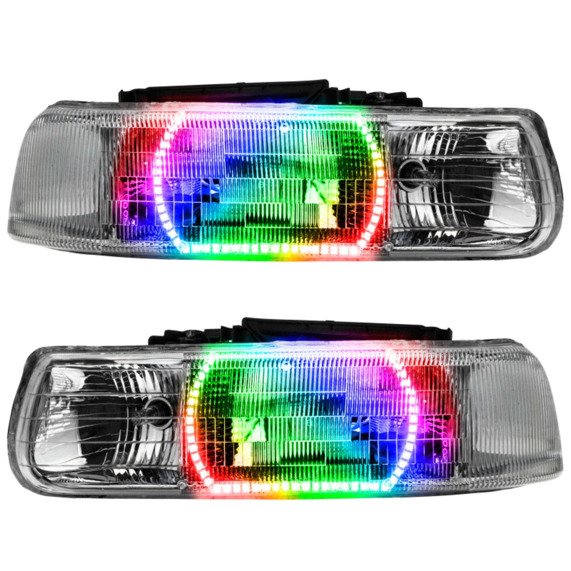 Picture of Oracle 00-06 Chevy Tahoe-GMC Yukon SMD HL - ColorSHIFT w- 2-0 Controller