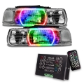 Picture of Oracle 00-06 Chevy Tahoe-GMC Yukon SMD HL - ColorSHIFT w- 2-0 Controller