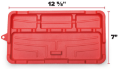 Picture of WeatherTech ToolTray 2 Pack - Red