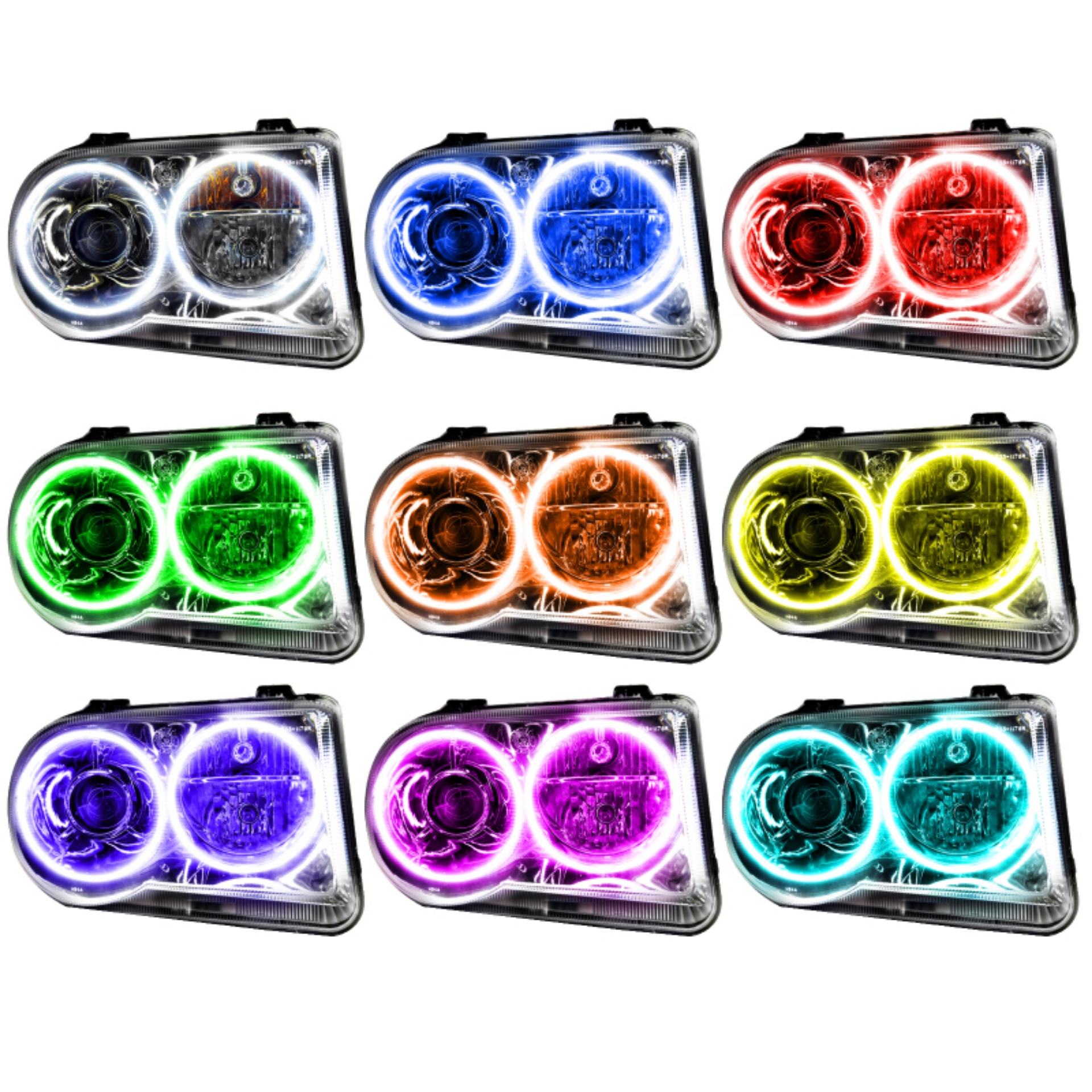 Picture of Oracle 05-10 Chrysler 300C V8 SMD HL - HID - NO BULBS - ColorSHIFT w-o Controller