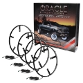 Picture of ORACLE Lighting LED Illuminated Wheel Rings - ColorSHIFT RGB+W