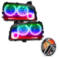Picture of Oracle 05-10 Dodge Charger SMD HL Non-HID - Triple Halo - ColorSHIFT