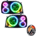 Picture of Oracle 01-04 Nissan Frontier SMD HL - Triple Halo - ColorSHIFT